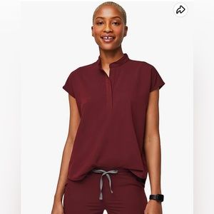 Figs Kit, Zamora top and high waisted jogger pants in Large regular